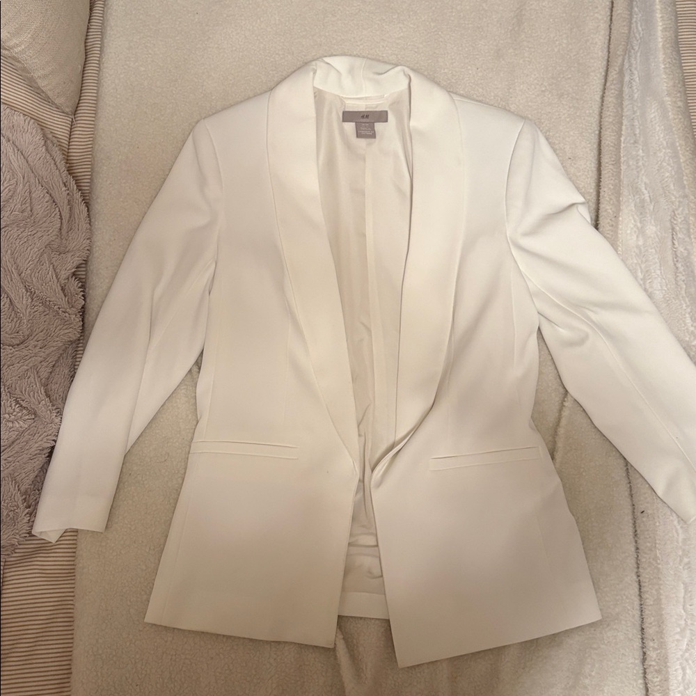 H&M White Blazer